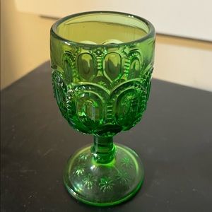 Moon and Star Cordial Glass -approximately 4 inches tall